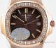 (OE)Swiss Copy Patek Philippe Nautilus 5713g Brown Dial Diamond Watch 40mm (5)_th.jpg